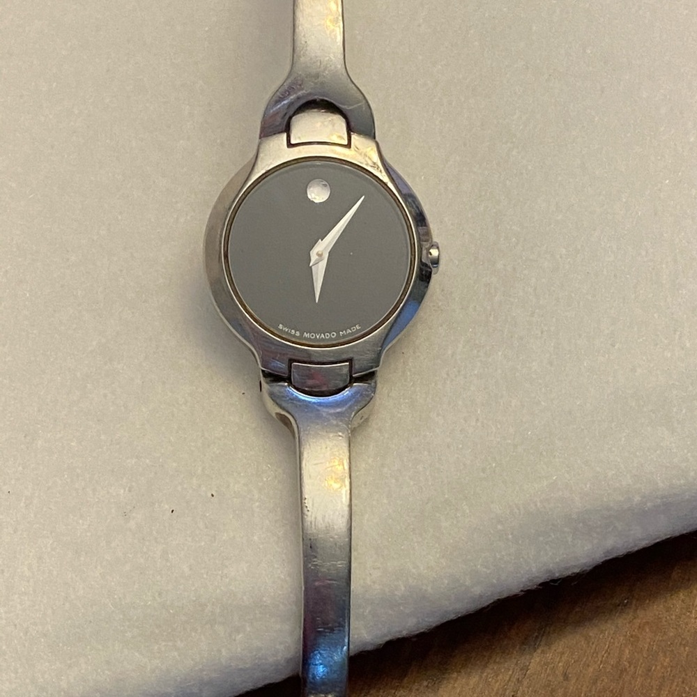 Movado Woman’s Silver Watch